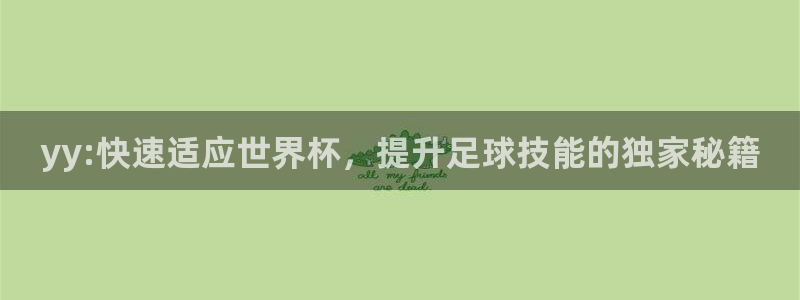 2026年世界杯赛程：yy:快速适应世界杯，提升足球技能的独家秘籍